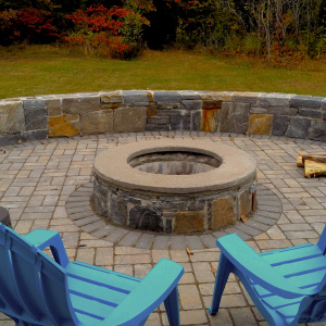 Fire-pit, Patio, Stonewall, Maine, Windham